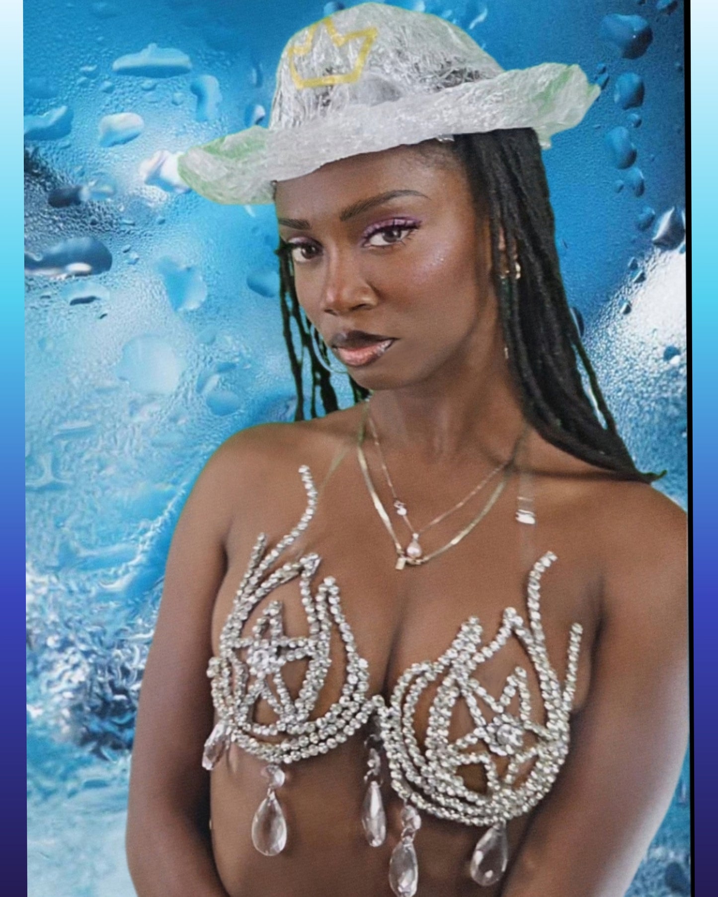 Jeweled bra