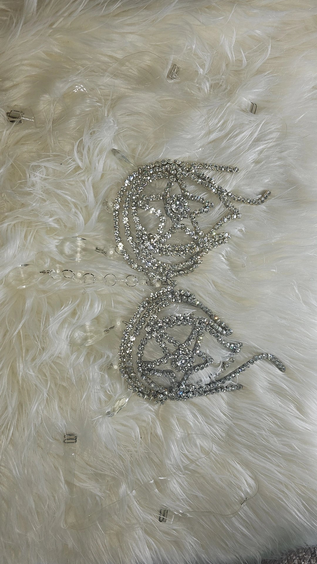 Jeweled bra